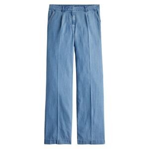 J.Crew Lightweight Chambray Blue Capeside Pants Size 00